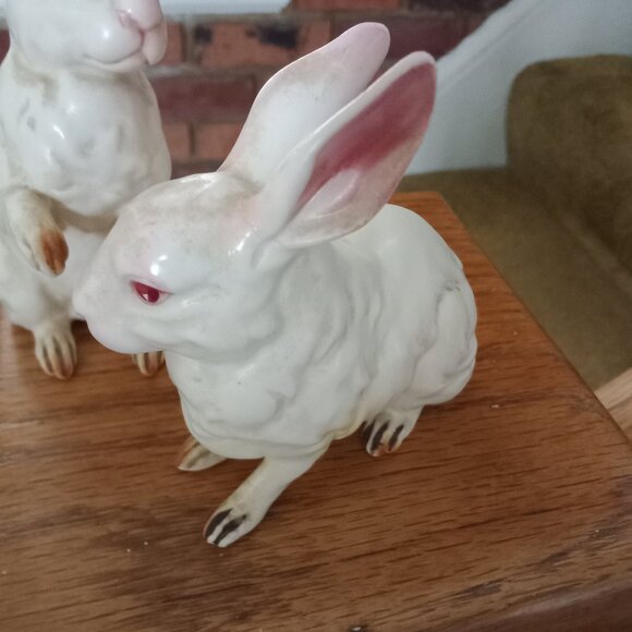 Lefton Ceramic Rabbits/2 - Picture 4 of 14